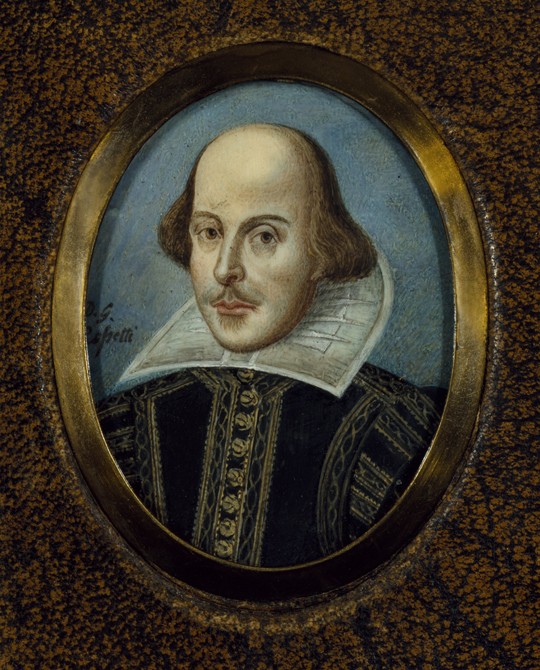 Portrait of William Shakespeare (1564-1616) from Dante Gabriel Rossetti