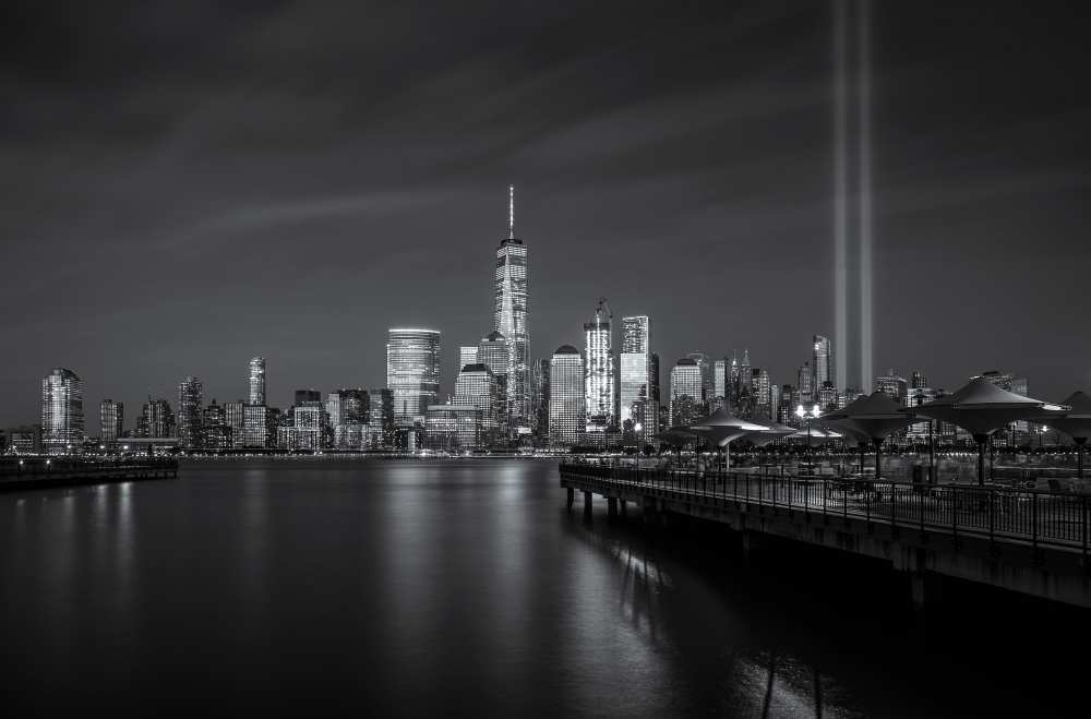 WTC tribute in light from David Dai