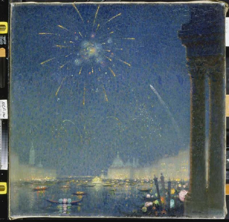 Let off fireworks at the carnival in Venice from David Ericson