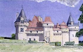 Chateau de Bannes, 1996 (w/c) 