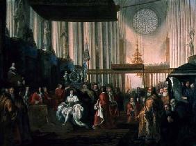 Coronation of Karl XI (1655-97)