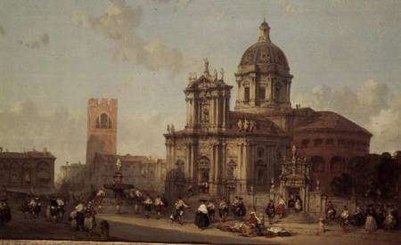 Brescia Cathedral from David Roberts