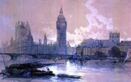 The Houses of Parliament from David Roberts