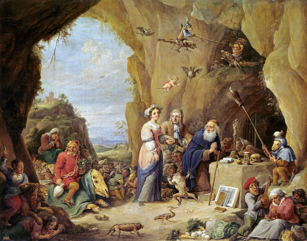 The Temptation of Saint Anthony from David Teniers