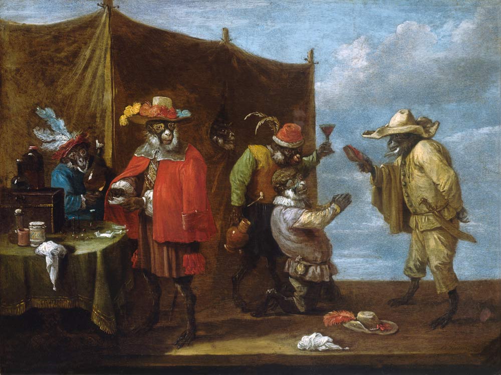 Singerie from David Teniers