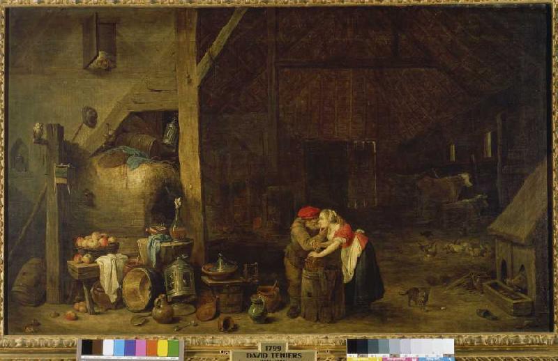 The altos and the maid. from David Teniers