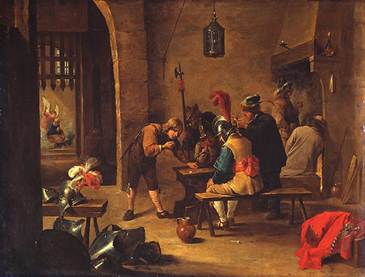 Die Befreiung Petri aus dem Gefaengnis from David Teniers