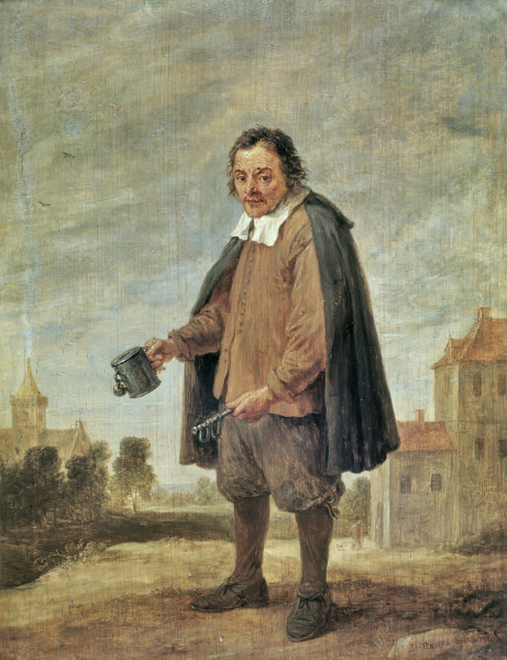 D.Teniers d.J., Spendensammler from David Teniers