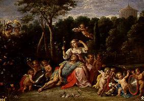 The garden of the Armida. from David Teniers