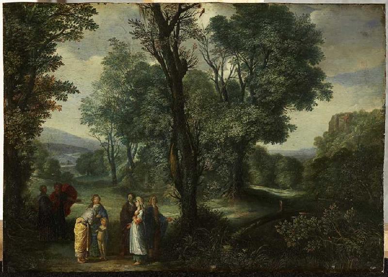 Geburt des Adonis. from David Teniers