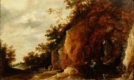 Landscape with Travellers (one of a pair) from David Teniers