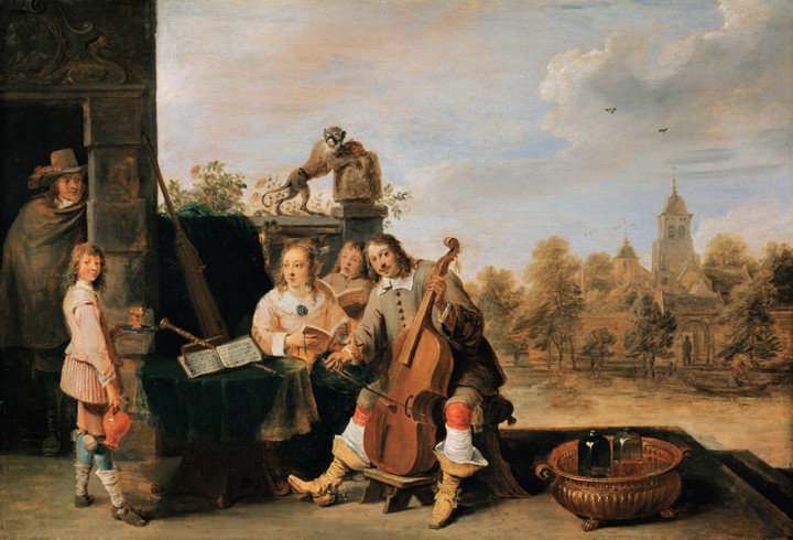 Self-portrait with Family from David Teniers