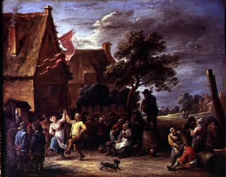 A Village Merrymaking from David Teniers