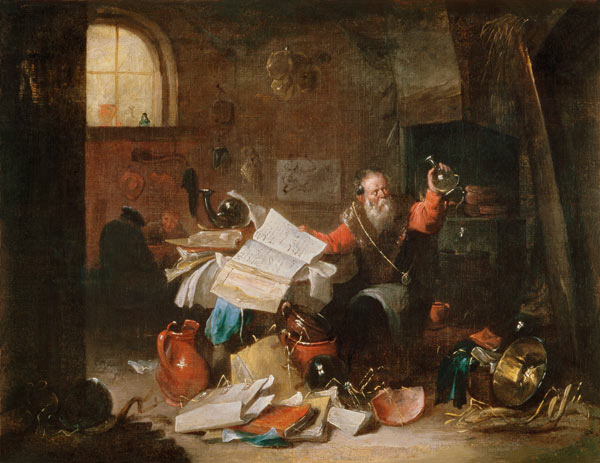 The Alchemist from David the Elder Teniers