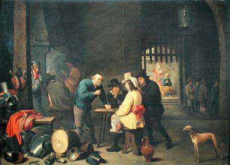 The Guard Room from David the Elder Teniers