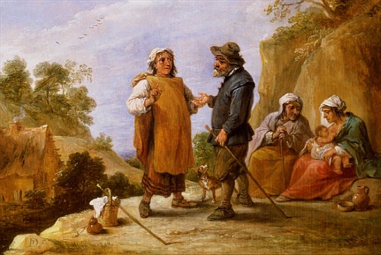 The Fortune Teller from David the Younger Teniers