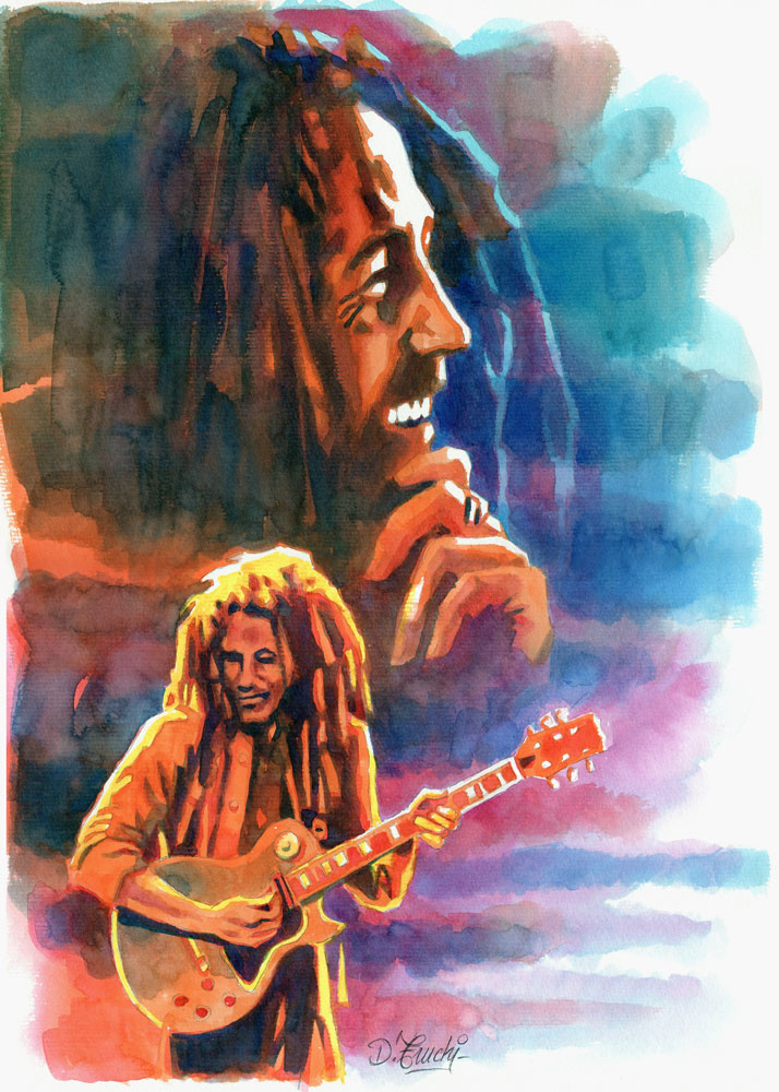 Bob Marley42 x 30 cm from Denis Truchi