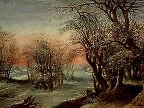Landscape in Winter from Denis van Alsloot