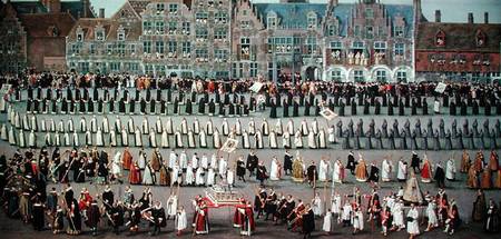 The Ommeganck in Brussels in 1615: Procession of Notre Dame de Sablon from Denys van Alsloot