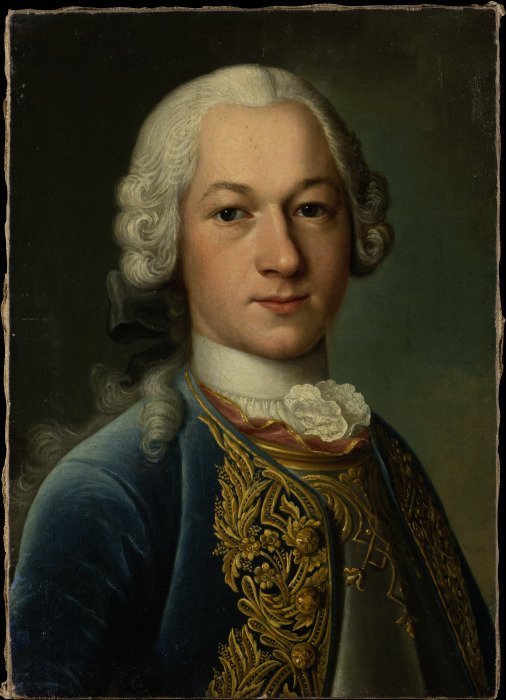 Portreit of Hieronymus Georg von Holzhausen (1726-1755) from Deutscher (Hessischer?) Meister um 1750