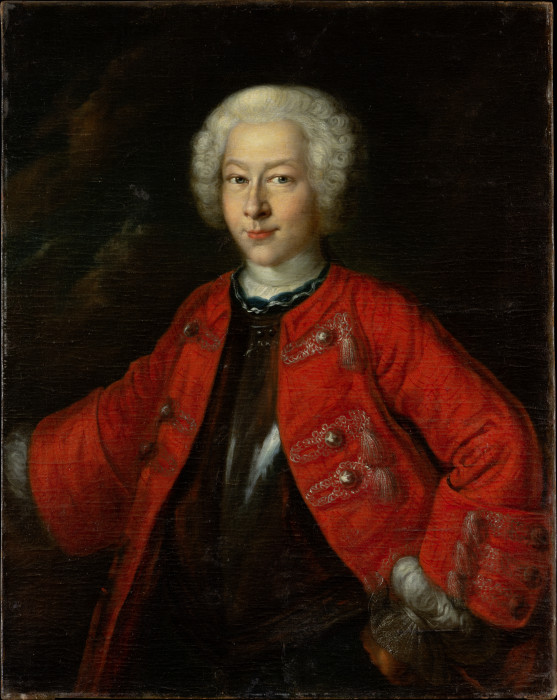 Portrait of Hieronymus Georg von Holzhausen from Deutscher Meister um 1740/1750