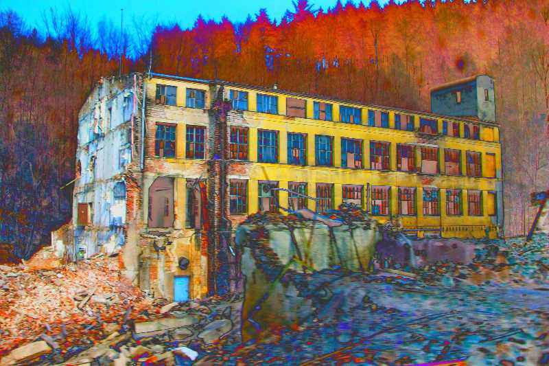 Verfallene Fabrik im Erzgebirge II from Christophe Didillon