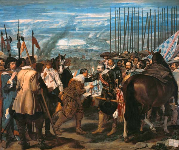 Velazquez / Surrender of Breda / 1635 from Diego Rodriguez de Silva y Velázquez
