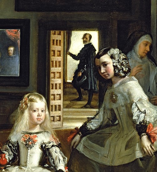 Las Meninas print by Diego Rodriguez de Silva y Velázquez