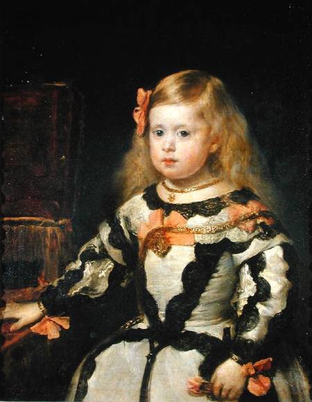 Portrait of the Infanta Maria Marguerita (1651-73) from Diego Rodriguez de Silva y Velázquez