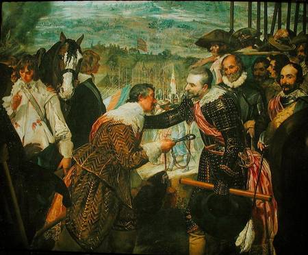 The Surrender of Breda, 1625 from Diego Rodriguez de Silva y Velázquez
