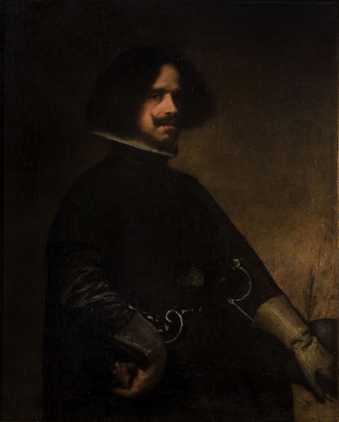 Velasquez / self portrait from Diego Rodriguez de Silva y Velázquez