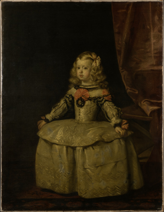 Portrait of the Infanta Margarita (1651-1673) from Diego Velázquez
