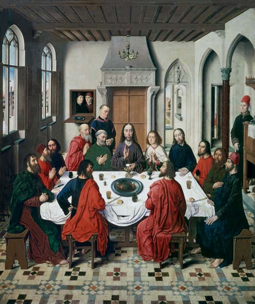 The last Holy Communion from Dieric Bouts the Elder