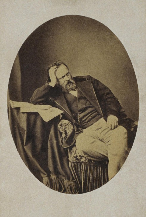 Portrait of Aleksandr Ivanovich Herzen (1812-1870) from Dimitrij Grigorjewitsch Lewizkij