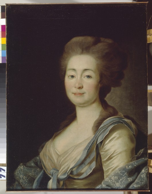 Portrait of Anna Dorothea Louise Schmidt, née Baroness Klossen from Dimitrij Grigorjewitsch Lewizkij