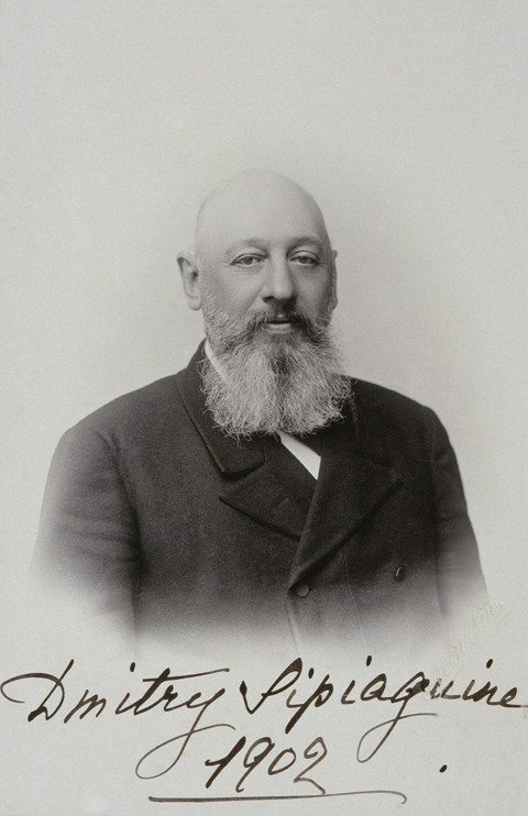 Portrait of Dmitry Sergeyevich Sipyagin (1853-1902) from Dimitrij Grigorjewitsch Lewizkij