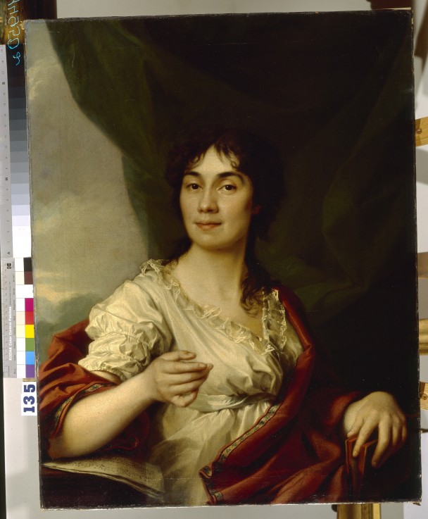 Portrait of Countess Anna Stepanovna Protasova (1745–1826) from Dimitrij Grigorjewitsch Lewizkij