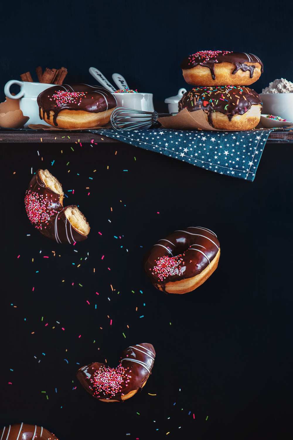 Donuts from the top shelf from Dina Belenko