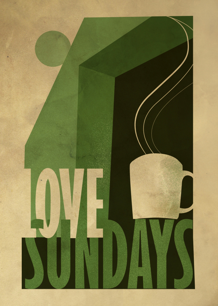Love Sunday print from Dionisis Gemos