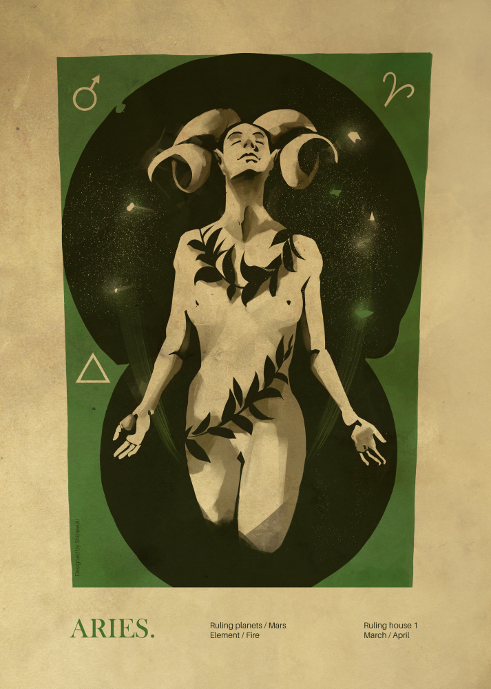Aries print from Dionisis Gemos
