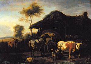 Rural life from Dirck van Bergen