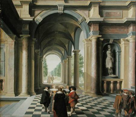 A Renaissance Hall from Dirck van Delen