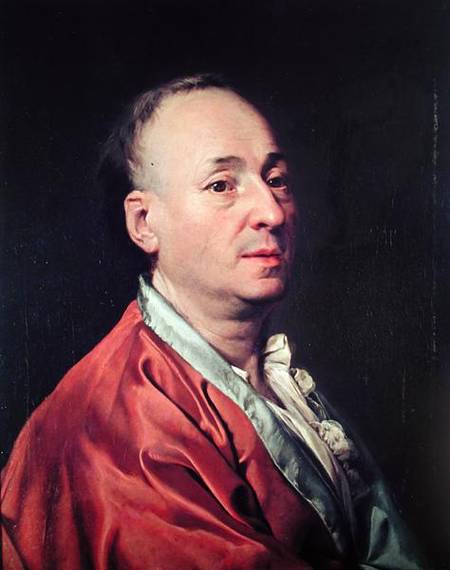Denis Diderot 1715 84 Dmitri Grigorevich Levitsky As Art Print Or