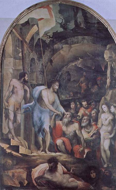 Christ in Limbo from Domenico Beccafumi