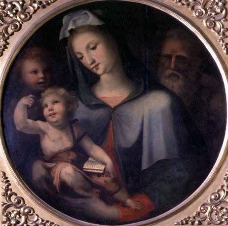 The Holy Family with the young St. John the Baptist from Domenico Beccafumi