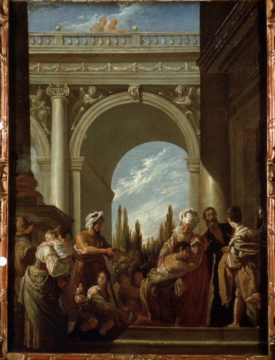 The Parable of the prodigal Son from Domenico Fetti