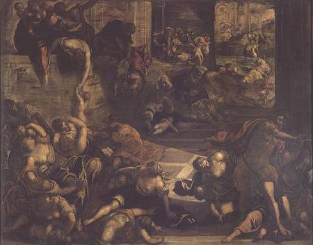 The Massacre of the Innocents from Domenico Tintoretto