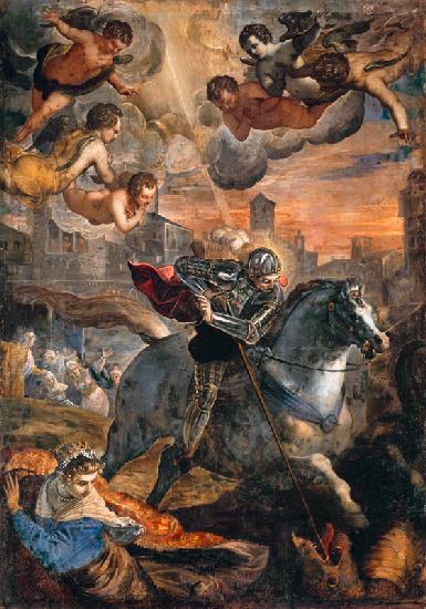 D.Tintoretto / St.George Kills Dragon