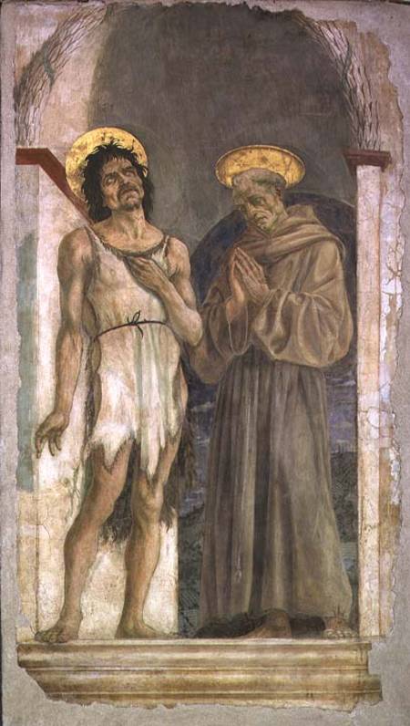 St. John the Baptist and St. Francis of Assisi from Domenico Veneziano