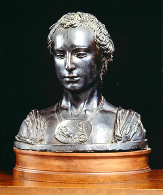 Bust of a gentleman (bronze) from Donatello